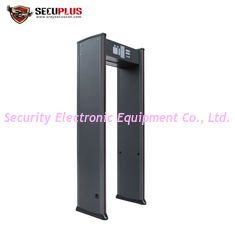 High Sensitivity Walk Through Scanner Indoor Two LED Light Bars For Security Check