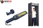 Rechargeable Portable Hand Held Metal Detector Airport Security Inspection
