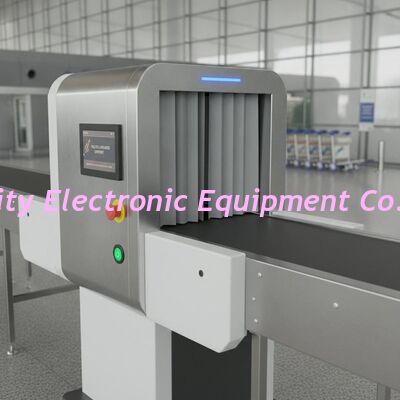 پشتیبانی چند زبانه اسکنر چمدان های اشعه ایکس با ارائه توان عملیاتی 220AVC 10 50Hz 3Hz برای امنیت فرودگاه و راه آهن