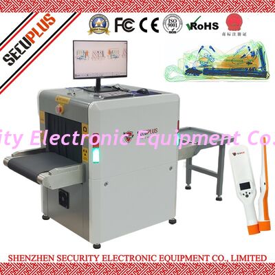 اسکنر امنیتی اشعه ایکس دوگانه انرژی 100 کیلو ولت SPX-5030C | بازرسی بسته های کوچک