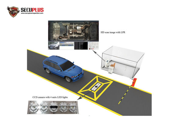 100W RS232 Under Vehicle Surveillance Scanner 5000 * 2048 پیکسل